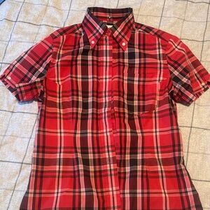 Women’s Red Plaid Shirt